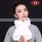 Thick and warm rex rabbit fur ball scarf