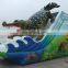 Jurassic Park Strong PVC inflatable dinosaur long water slide giant inflatable kids slide track