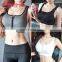 Wholesale Fashion High Quality Ladies Running Custom Sports Bra Front Zipper