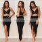 OEM Supply Type New Fashion Laides Dress Long Maxi Split Latest Fashion Dress Designs Fashion Dress