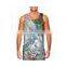 All over printed mens tank top wholesale