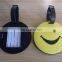 Smile Face New Luggage Tag Name Bag Card Holder Travel Suitcase Baggage Tag