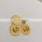 Customized Shape and Logo Gold Plating Sport Lapel Pin Badge With Butterfly Clutch in Soft Enamel Covered With Resin/glass/epoxy