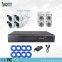 Wdm 8chs H. 264 CCTV 1.0MP/2.0MP Home Security Surveillance Poe Alarm NVR Kits