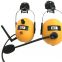 YISHENG BRAND earmuff headphones walkie talkies hat Helmet mounted interphone headset accessories Wireless intercom helmet Clear call for safety protection