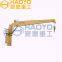 HAOYO Marine Hydraulic Offshore Pedestal Crane 2T 12M ship crane fixed boom type