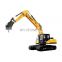 sany excavator SY235C-9 with snow blade