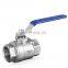 Stainless Steel QIIF Manual Ball Valve With Floating Ball