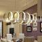 Art fashion restaurant pendant light simple modern chandelier for living room bar cafe