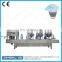 Automatic plastic cup sealing lid machine