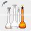 JOAN Lab Amber Volumetric Flask With Glass Stopper