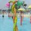 mini water park swimming pool play equipment water gun for water park