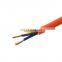 VDE standard orange pvc h05vv-f 3 core 2.5mm electrical wire and cable