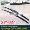 for Honda CR-V CRV MK2 2002~2005 Car Wiper Blades RD4~RD9 Front Window Windscreen Windshield Wipers Car Accessories Stickers