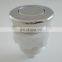 Bathtub 3mm OD tube connection Chrome Plated ABS Air Regulator