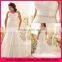 New Elegant Sweetheart Neckline Pleated Wedding Dresses For Fat Woman 2014 With Beaded Waist
