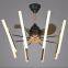 Smart color ceiling fan light with colored light