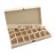 Large capacity wooden essential oil storage box gift for display