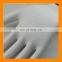 White PU Dipped Super Fit Hand Work Glove With Machine Knitted Polyamide Liner