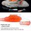 Amazon 40mm 1g 30pcs/Bottle Bright Luster And Sequins Inside Fishing Equipment Canned Soft Worm Fishing Lure