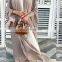 Tomas Brand Solid Color, Abaya Dubai Muslim Dresses Islamic Clothing Women/
