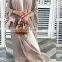 Tomas Brand Solid Color, Abaya Dubai Muslim Dresses Islamic Clothing Women/