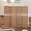 High Quality Customized Hotel Decorative Paper Rope Knitted Folding Screen Room Divider