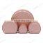 Luxury Custom Jewelry Box Packaging PU Leather Necklace Box