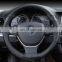 New product recommendation 100% cowhide woven soft non-slip cover 38cm general-purpose vehicle steering wheel cover