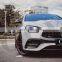 CLY Car Bumpers For 2021 Mercedes E-class W213 Upgrade E63s 1:1 AMG Body kits Front Car Bumper Grille Fenders Hood Diffuser Tips