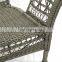 Factory Supply Pe Rattan Wicker Loveseat Patio Garden Furniture For Indoor & Outdoor