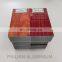 High end Wooden grain aluminium hollow square rectangular tube section with standard size for decoration