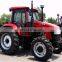 110hp 4*4 wheel drive used farm tractor mini sonalika tractor with front loader for sale