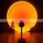 Sunset Projector Table Lamp Remote Control Led Rgb Color Sunset Projector Rainbow Light Sunset Projector Light