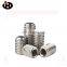 Hot Sale Flat Point  Grub Hexagon Socket Set Screw Hex Allen Head Socket Set Bolts