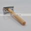 No Disposable  Wood Handle   Face Shaving  Safety Razor