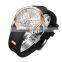 2018 luxury stainless steel funky women wrist sports watch