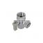 Chrome plated brass faucet diverter valve for water filter, 1/4'', 3/8'' faucet splitter adapter for kitchen