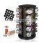 In Stock Spice Jar Rack Set Kitchen Storage Holder Rotating Spinning Spice Rack Shelf Revolving Spice Rack Organizer For Kitchen