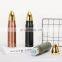 High Quality Gold Sports Logo Nice Portable 500ml Korea Bottle 2022 Lid Stainless Steel Water Flasks Vacuum Thermos