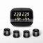 Promata high quality car wireless tire pressure monitoring system with freshdata technology and external sensor