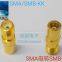 RF coaxial connector SMA/SMB-KK