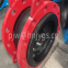 Single sphere flexible bellow expansion joint rubber coupling