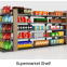 étagères de présentation pour supermarché et épicerie, rack en fer léger pliable avec logo pour magasin de proximité