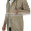 Custom Fishtail Elongated Olive Straight Hem Hoodies