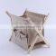 zakka hot sale laundry storage wooden basket