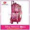 Hot Sweet Girl Trolley School Bags With Light for Kids