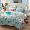 Beautiful home 100% cotton flowers print bedding sets