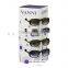 Supermarket cardboard display stand for sunglasses