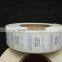 Adhesive two layers labels - multilayer sticker